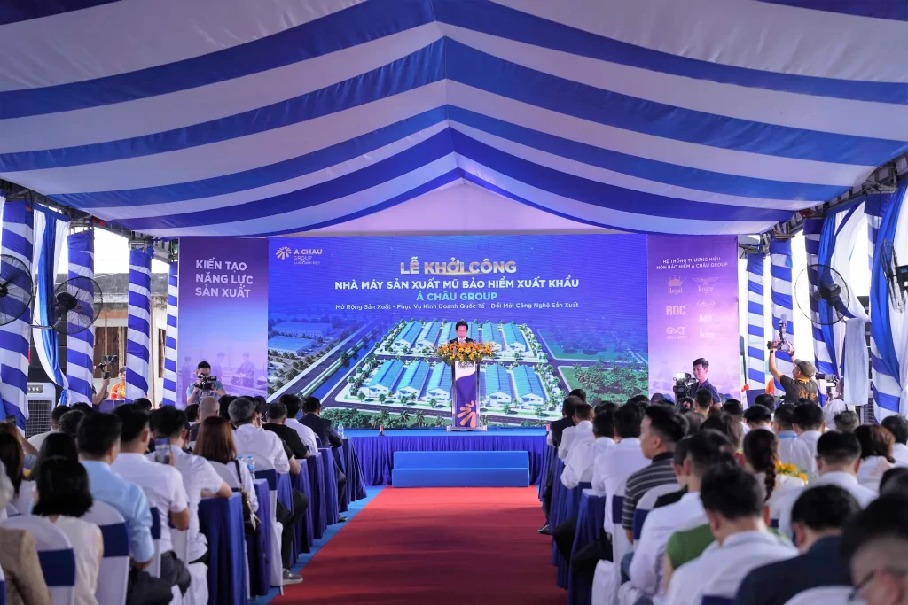 Á Châu Group khởi công nhà máy sản xuất mũ bảo hiểm xuất khẩu quy mô 75.000 m²